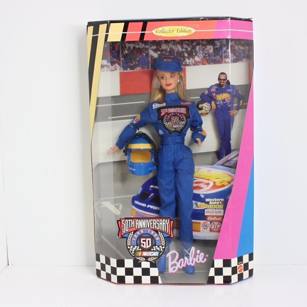 NASCAR Barbie Collector Edition By Mattel New In Box - Picture 2 of 16